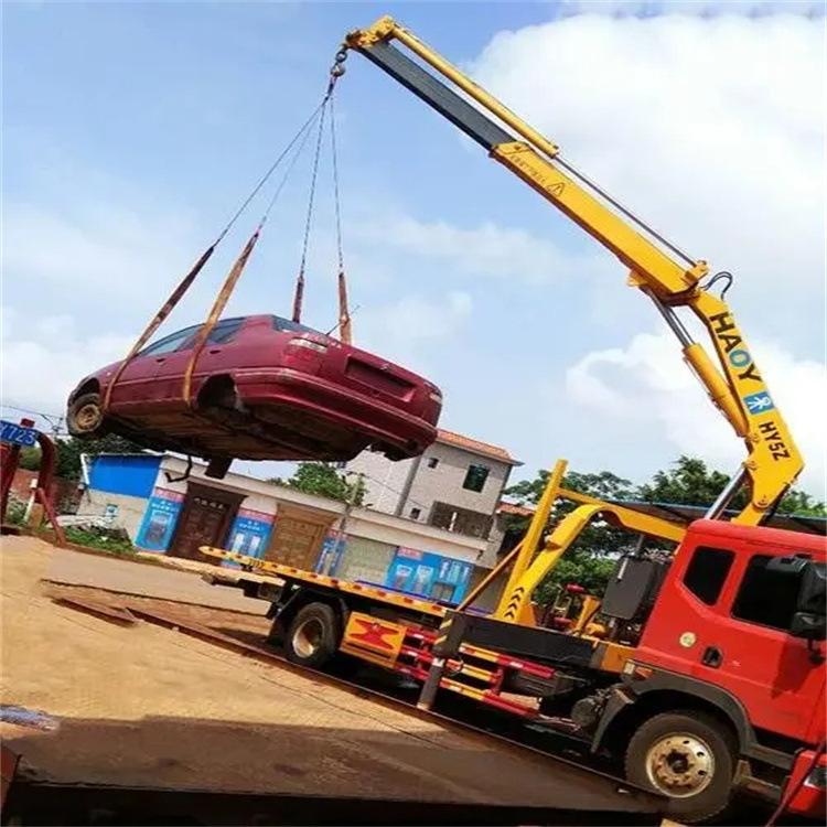 盐城吊车救援小汽车怎么吊